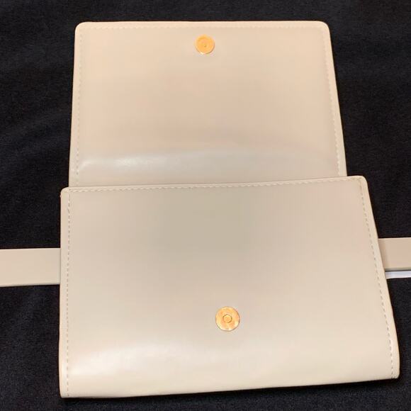 CALVIN KLEIN Belt Bag, Bone or Creamy White Color w/Gold Tone Metals, Small/Med. - Picture 10 of 14